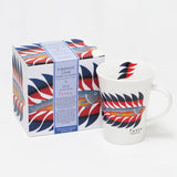 Mug en porcelaine avec décalcomanies lumineuses Char