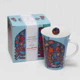 Porcelain Mug-Norval Morriseau Mother and Child