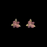 Pink Hydrangea Earrings