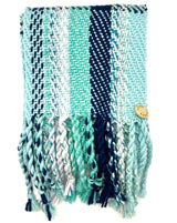 "Calming Effect" Handwoven Scarf- Fibre Theory