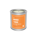 Bougie en pot de peinture Mango Tango