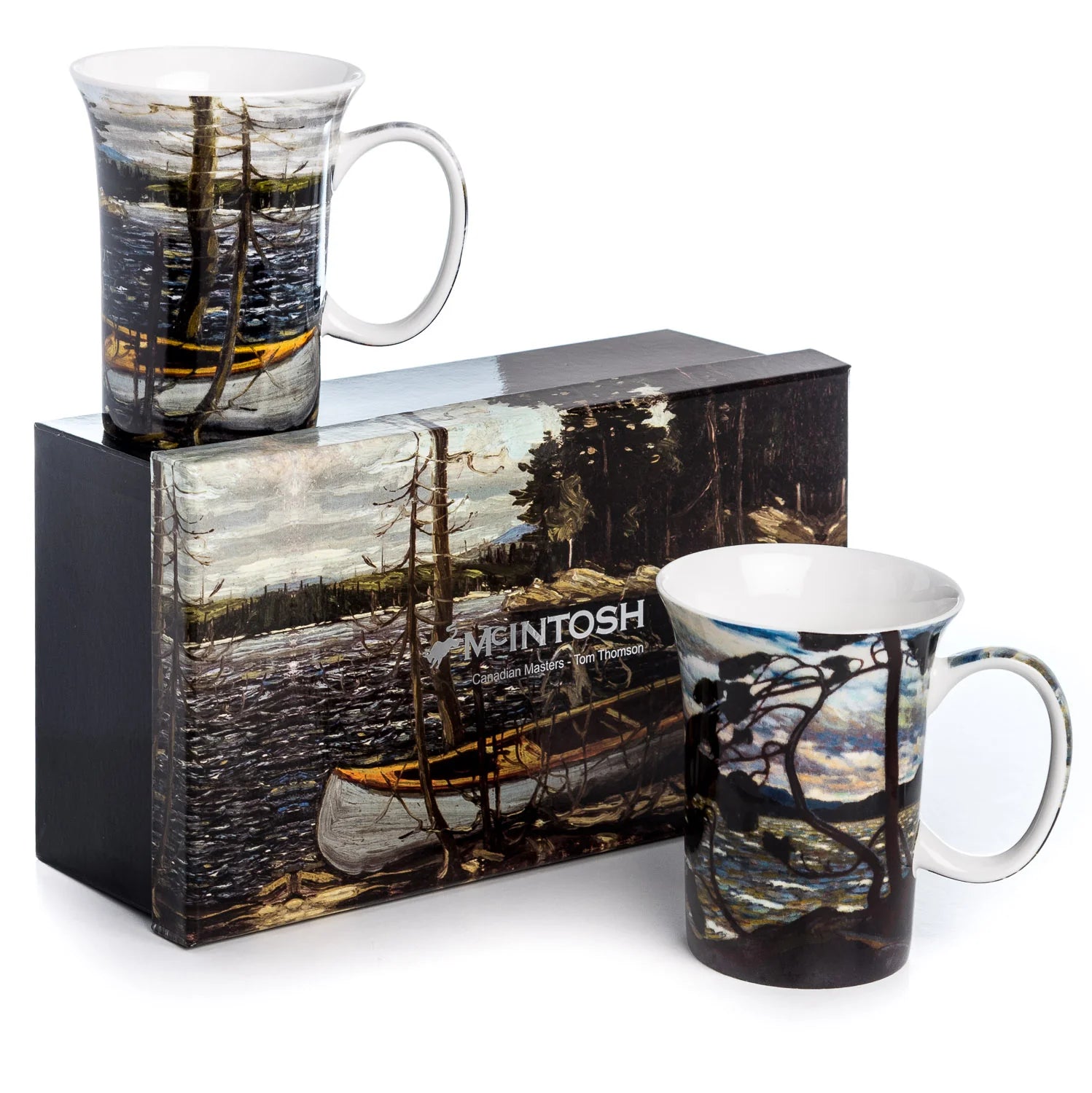 McIntosh Mug Pair - Thomson The Canoe/West Wind