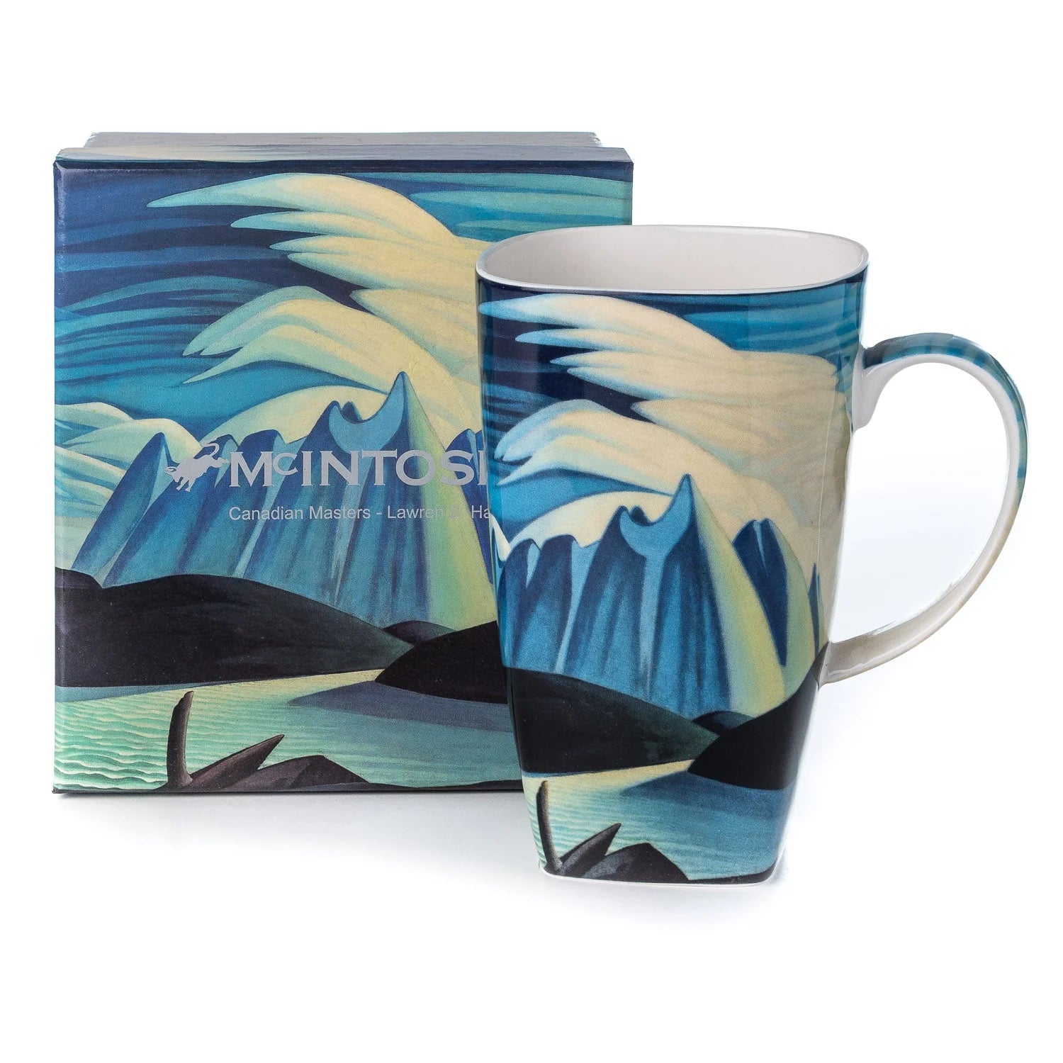 McIntosh Grande Mug - Harris Lake and Mountains