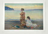 On The Beach- Clarence Gagnon Note Card